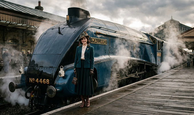 Beautiful Woman by Train Promoting The Roadmap to Network Marketing Mastery: A Look at Eric Worre’s ProCode Book