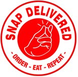 Snap Delivered Restaurant Delivery Logo